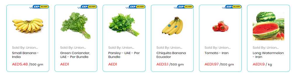 Union Coop UAE Online store